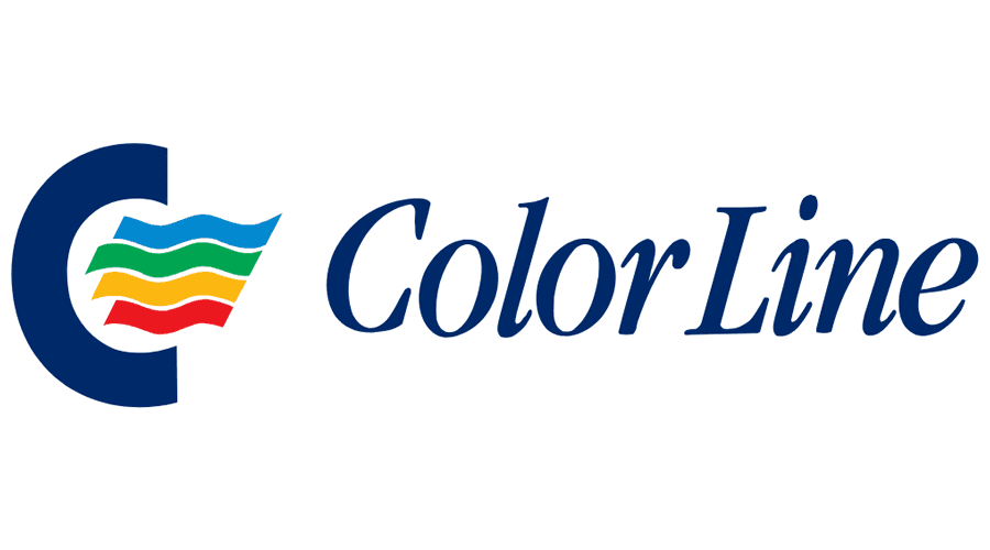 Color line vector logo